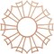 Ekena Millwork Augustus Wood Fretwork Pierced Ceiling Medallion, Cherry, 36"OD x 12 5/8"ID x 1/4"T CMWP36X36X0250AUCH - alternate 1